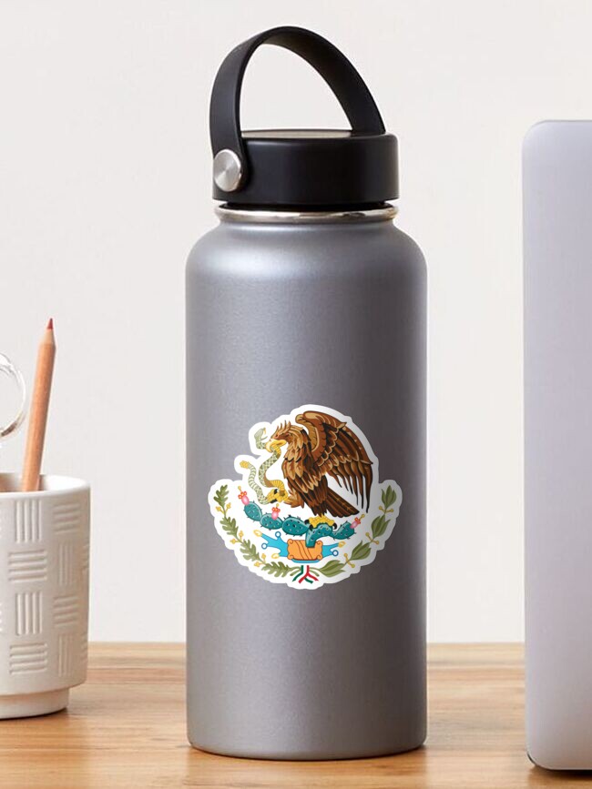Thumbnail 1 of 3, Sticker, Mexico Coat of Arms designed and sold by Technokrat.