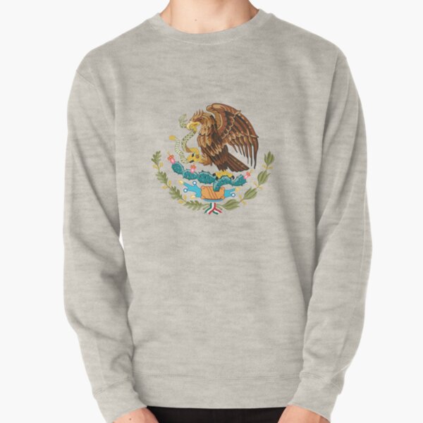 Mexico Coat of Arms Pullover Sweatshirt