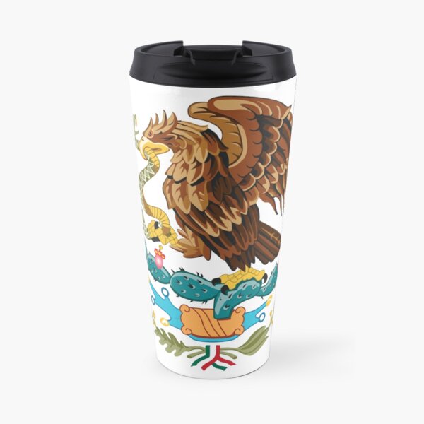 Mexico Coat of Arms Travel Mug