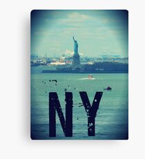 new york city, statue of liberty Canvas Print