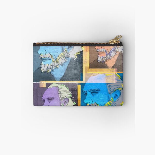 Item preview, CHARLES BUKOWSKI, AMERICAN WRITER AND BARFLY, collage designed and sold by Clifford Hayes.