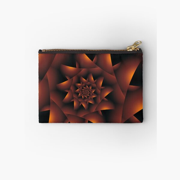 Item preview, Golden Orange Dark Spiral Fractal  designed and sold by Kitty Bitty.