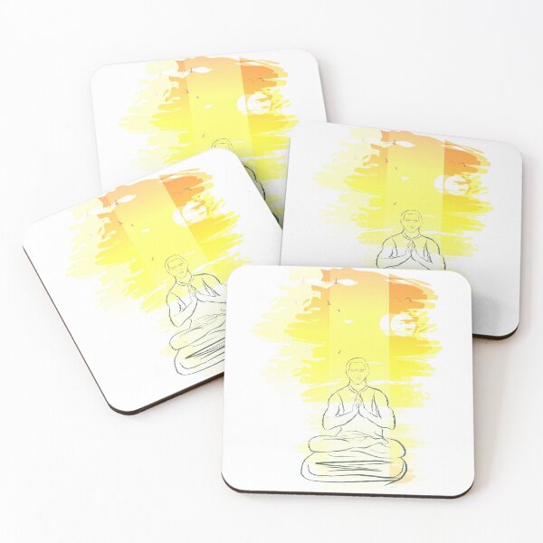 Item preview, Stand up paddle yoga. Sunset. designed and sold by Createez.