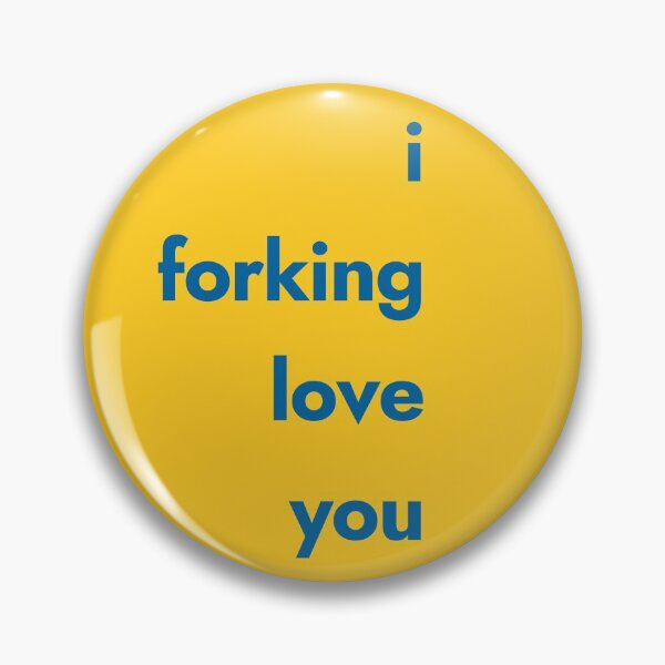 Item preview, I Forking Love You - The Good Place designed and sold by TheGoodPlaceOOC.