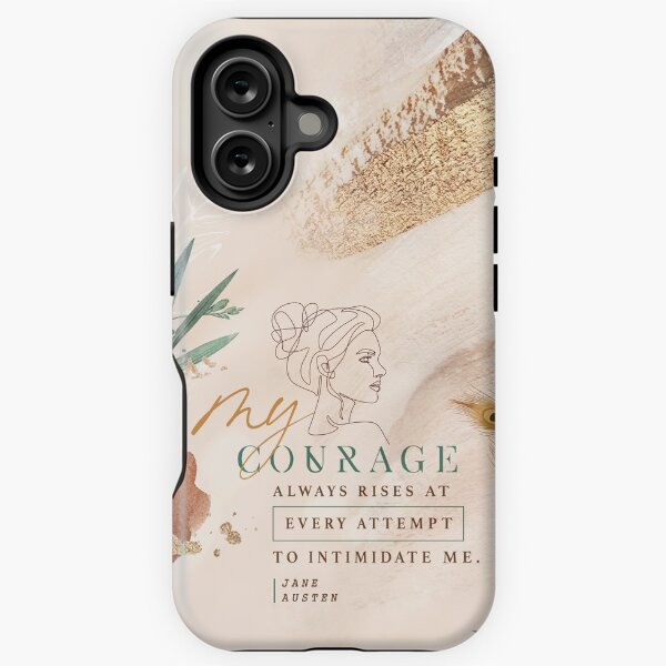 Vista previa del artículo con la obra «Mi coraje», diseñado y vendido por Stella Bookish Art.