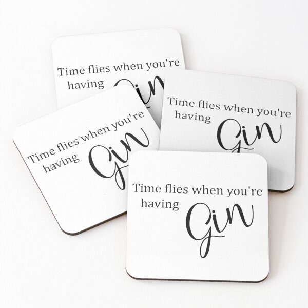 Item preview, Time flies when you're having gin designed and sold by newtralic.