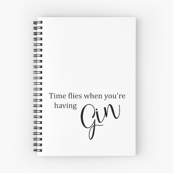 Item preview, Time flies when you're having gin designed and sold by newtralic.