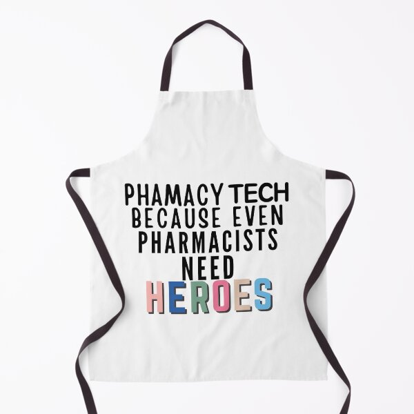 Item preview, Phamacy Tech Because Even Pharmacists Need Heroes for white mask designed and sold by dalypdesign.