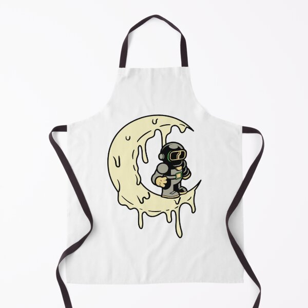 Item preview, Cute Astronaut Recluse Melting Moon designed and sold by mewsis.