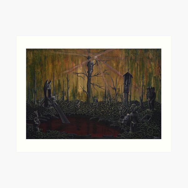 Playground (Hill of Witches), 2020 Art Print