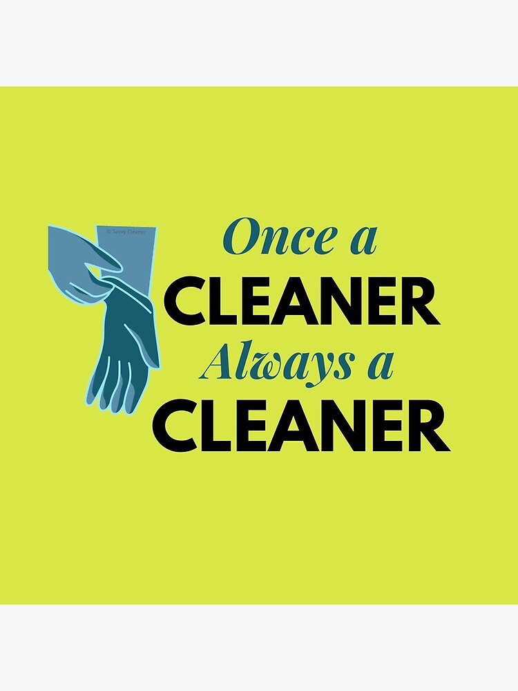 Thumbnail 5 of 5, Coasters (Set of 4), Once A Cleaner Always A Cleaner Glove Housekeeping Lady Gifts designed and sold by SavvyCleaner.