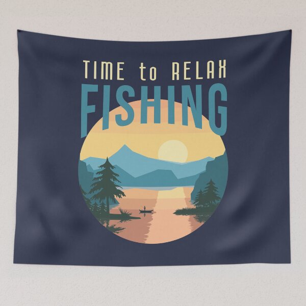 Item preview, Time to Relax Fishing designed and sold by tuzlay.