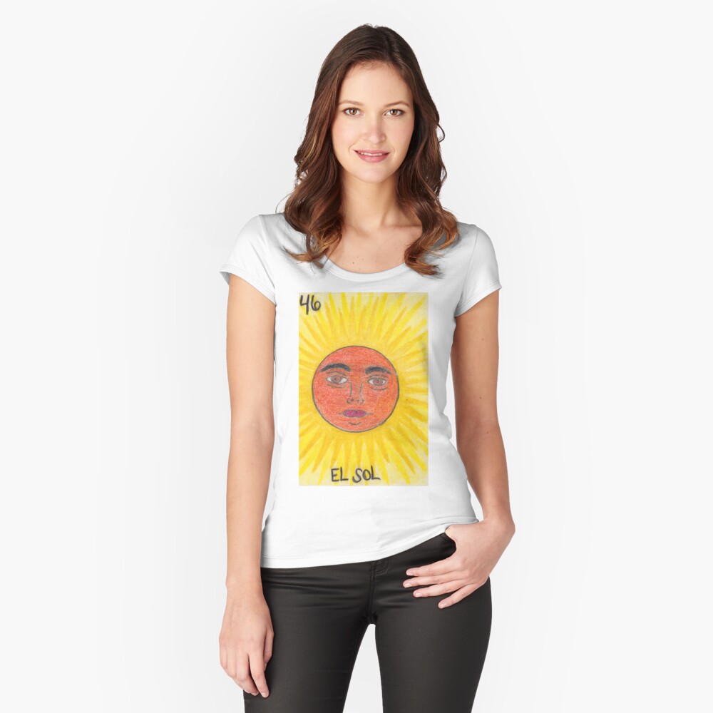 Item preview, Fitted Scoop T-Shirt designed and sold by d33universe.