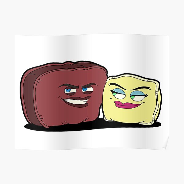 "Big Mouth Pillows" Poster for Sale by ScumNVillany Redbubble