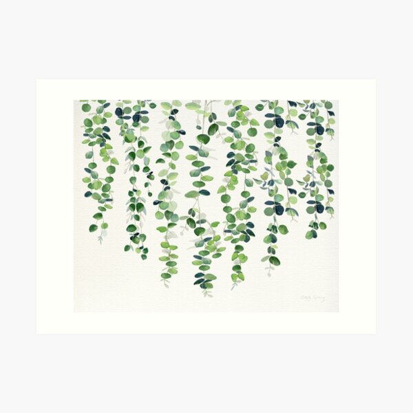 Eucalyptus Garland Art Print