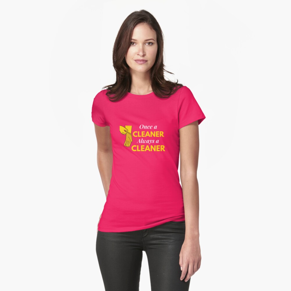 Item preview, Fitted T-Shirt designed and sold by SavvyCleaner.