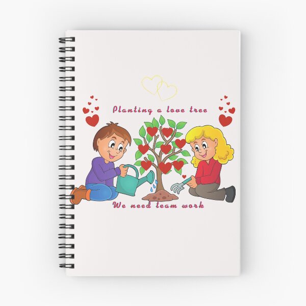 Item preview, Planting a love tree. We need team work. designed and sold by Shompoo.