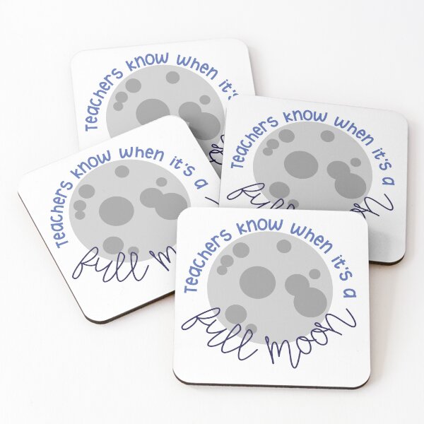 Item preview, Teachers Know When It's a Full Moon designed and sold by Kirsten Uecker.