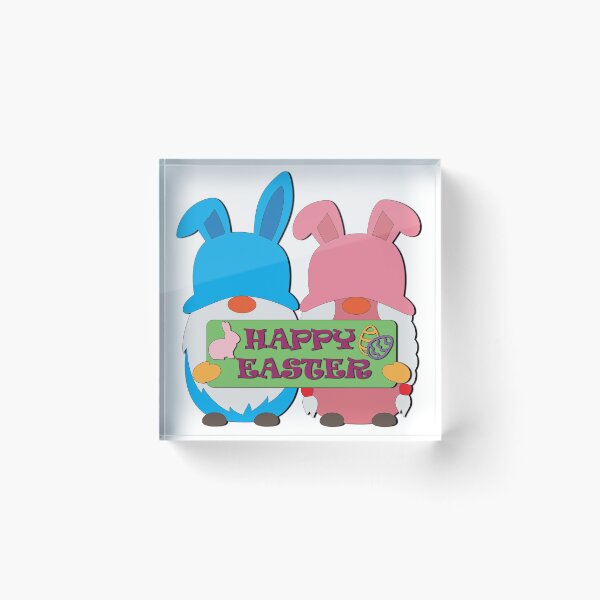 Item preview, Happy Easter, Bunny Gnome designed and sold by hoangthedoodler.