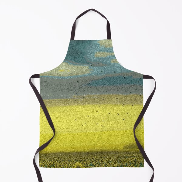 Item preview, Nice landscape of sunflowers under a cloudy sunset designed and sold by Ralek.