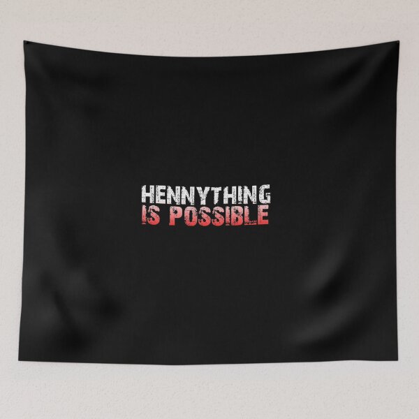 Item preview, Hennything is possible red t-shirt and masks designed and sold by wiggy38.
