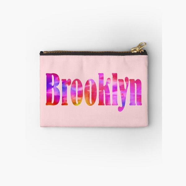 Item preview, Brooklyn girls name pretty multi-color design designed and sold by ComicKitsch.