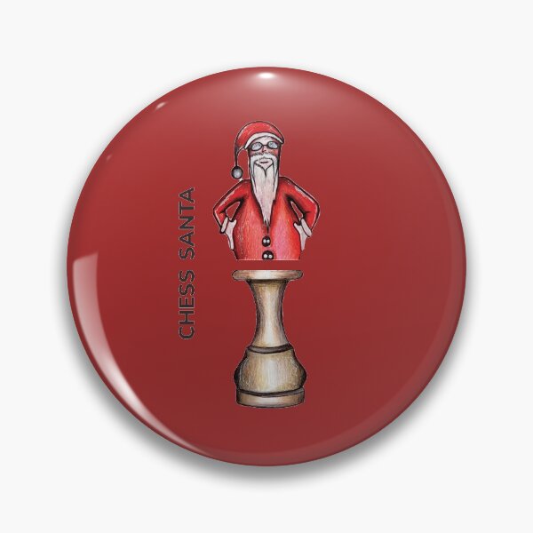 Item preview, CHESS SANTA by FrankenDuo auburn red designed and sold by FrankenDuo.