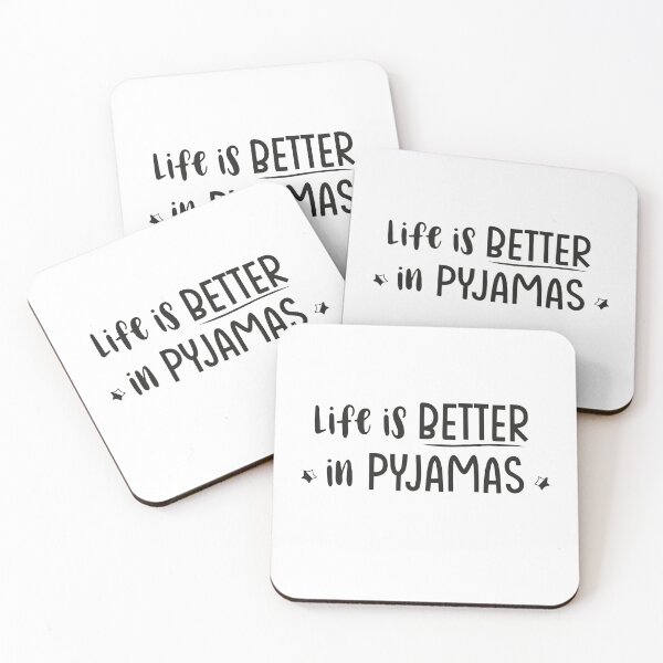 Item preview, Life is better in pyjamas designed and sold by Unohana.