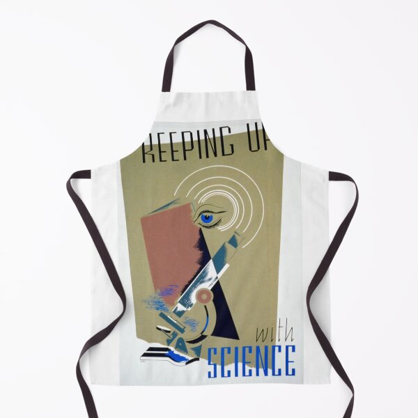 Item preview, Keeping up with science | Vintage 1940's designed and sold by LemonbatStudio.