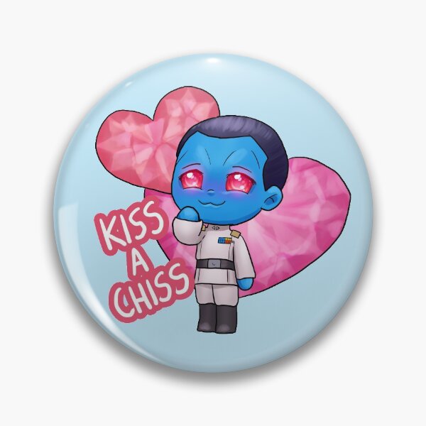 Item preview, kiss a chiss day designed and sold by thecakeissisley.