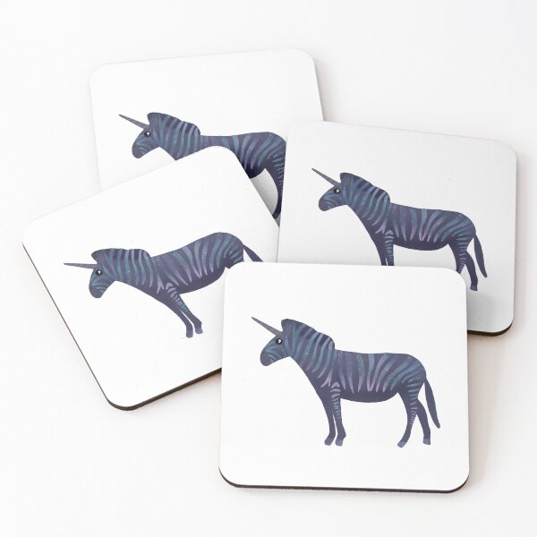 Item preview, Galaxy Zebra Unicorn designed and sold by daisyandlime.