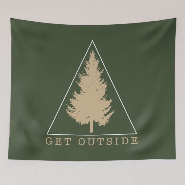 Item preview, Get Outside Logo Apparel and Accessories designed and sold by bahamamule.