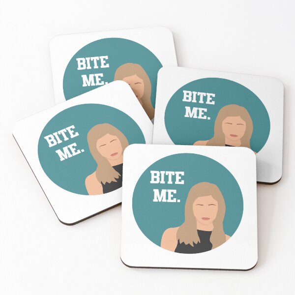 Item preview, Bite Me | Buffy The Vampire Slayer Quote designed and sold by Riley Curry.