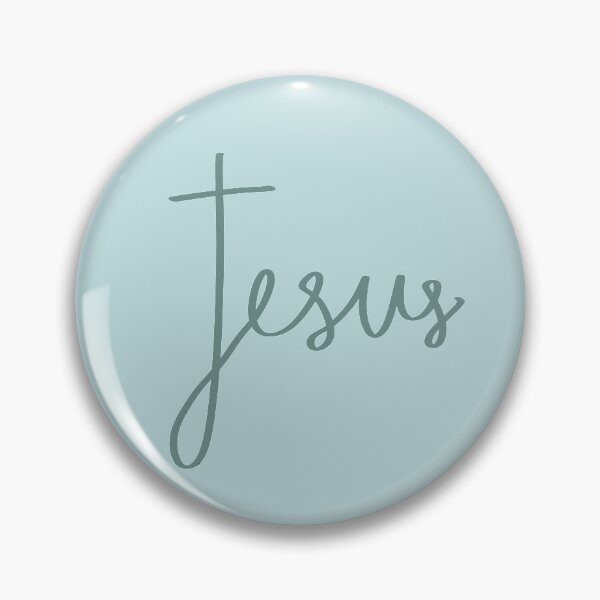 Item preview, Jesus with Cross- BLUE designed and sold by Laura Lee Cochran.