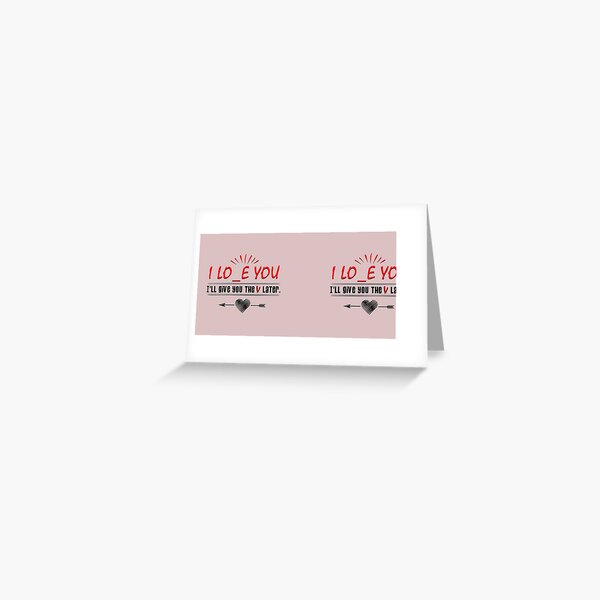 OPPA Korean Valentine's Card Korean Finger Heart Sticker Valentine's Day  Greeting Card