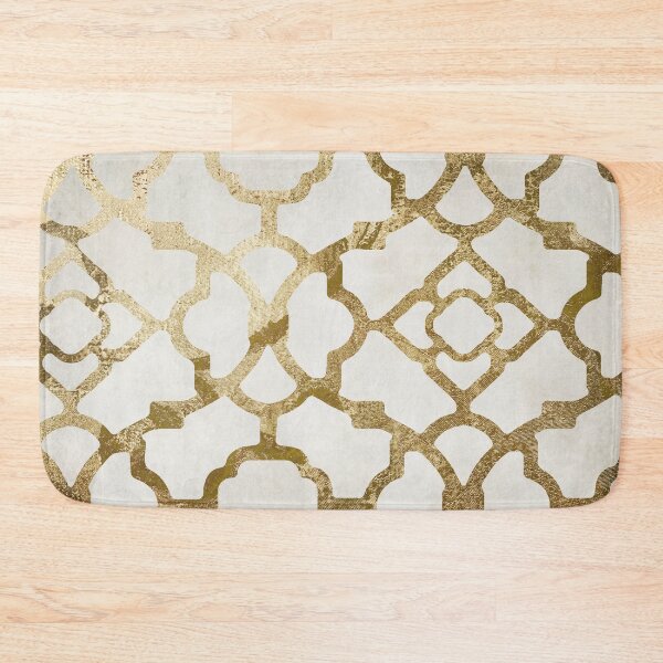 Item preview, Gold and White Arabesque designed and sold by Sasha Art Gallery.