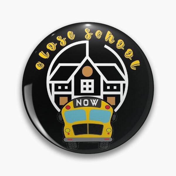 Item preview, close school now ,funny Gift idea  designed and sold by buzz1days.