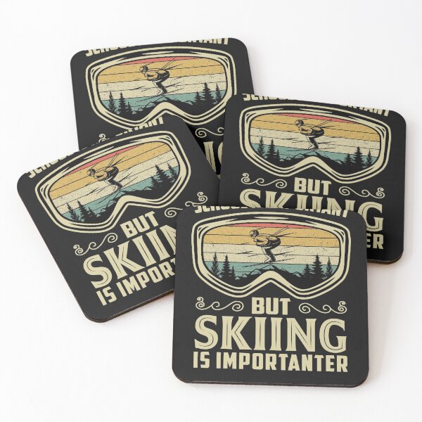Item preview, vINTAGE School Is Important But Skiing Is Importanter designed and sold by Bodyguard69.