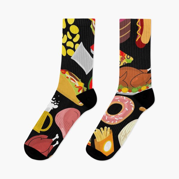 Item preview, Fast Food Pattern designed and sold by Dr.YesOrNo.