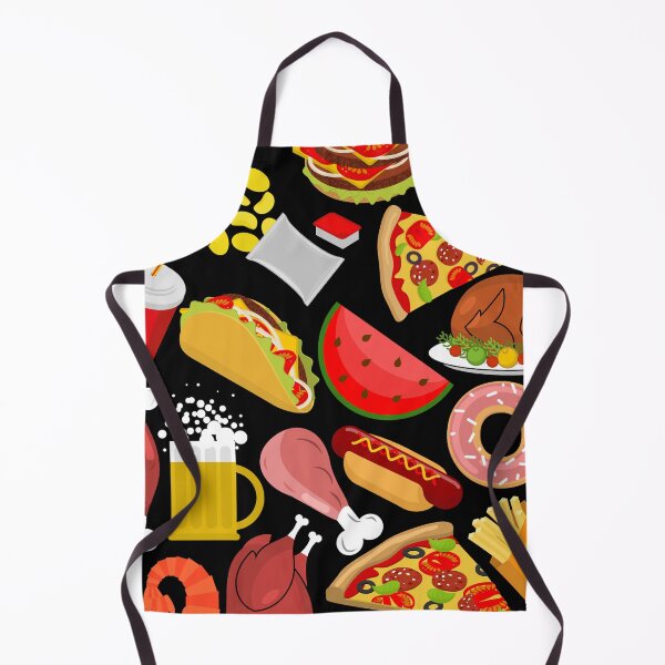 Item preview, Fast Food Pattern designed and sold by Dr.YesOrNo.