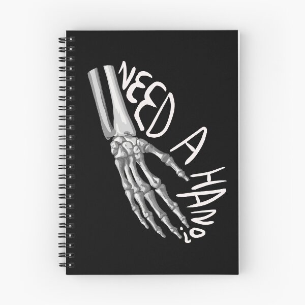Item preview, Mano esqueleto con texto designed and sold by afando.