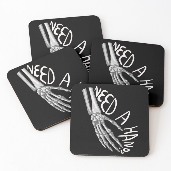 Item preview, Skeleton Hand with Text  designed and sold by afando.