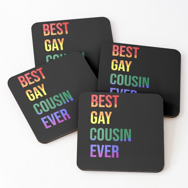 Item preview, Best Gay Cousin Ever LBGT Pride Gifts Rainbow Flag  Color designed and sold by J AND J  PRINTS.