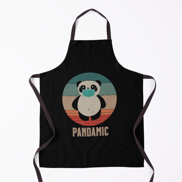 Artikelvorschau, Pandamic Retro Vintage Pandemic Panda mit Maske entworfen und verkauft von maddinstgt.
