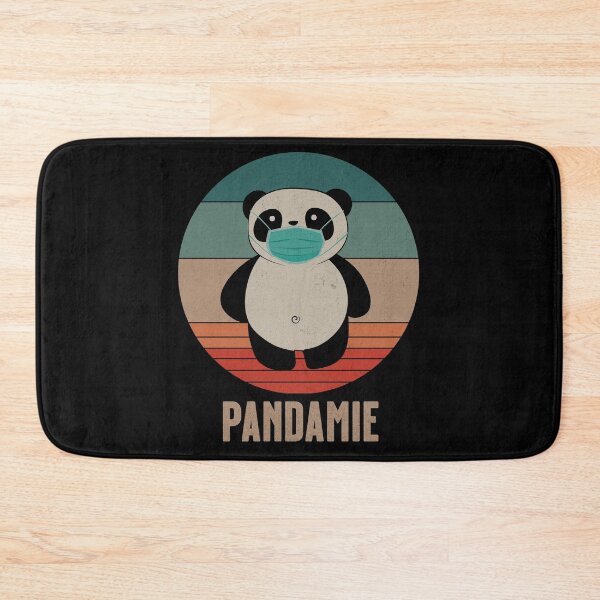 Item preview, Pandamic Retro Vintage Pandemic Panda with Mask designed and sold by maddinstgt.