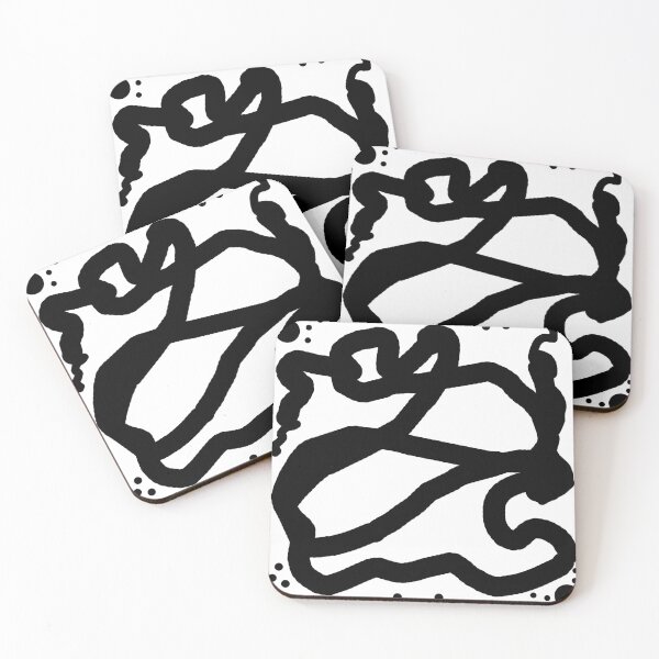Item preview, Black and White Abstract Line Art designed and sold by Vitji-Art.