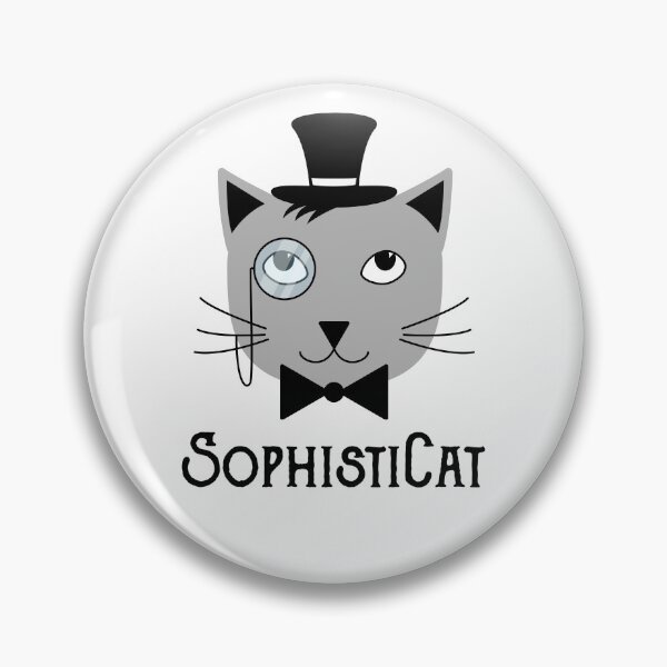 Item preview, SophistiCat - Sophisticated Cat designed and sold by lemontee.