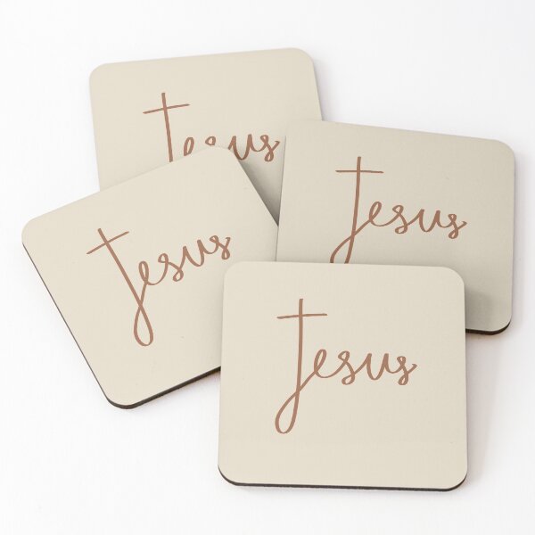 Item preview, Jesus with Cross- BROWN designed and sold by Laura Lee Cochran.