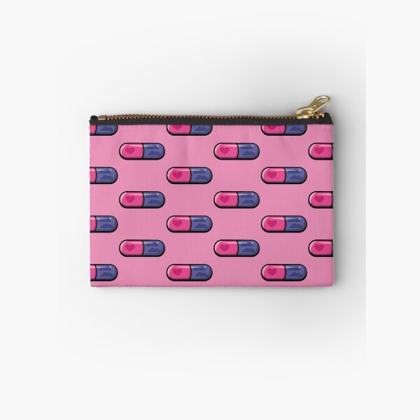 Item preview, Pink and Blue Love Pill designed and sold by RegretfulTurtle.