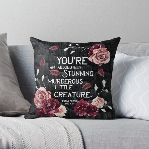 From Blood and Ash - Murderous Throw Pillow